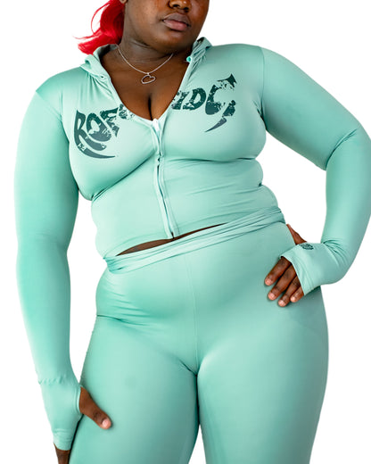 Noire Mint Pants Set