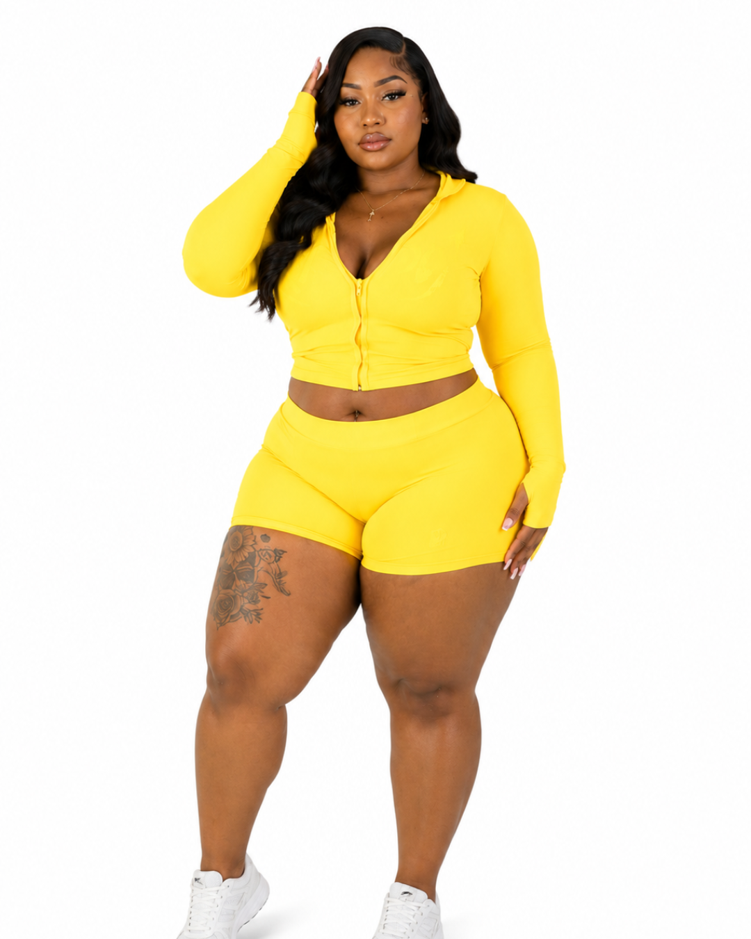 Noire Honey Shorts Set